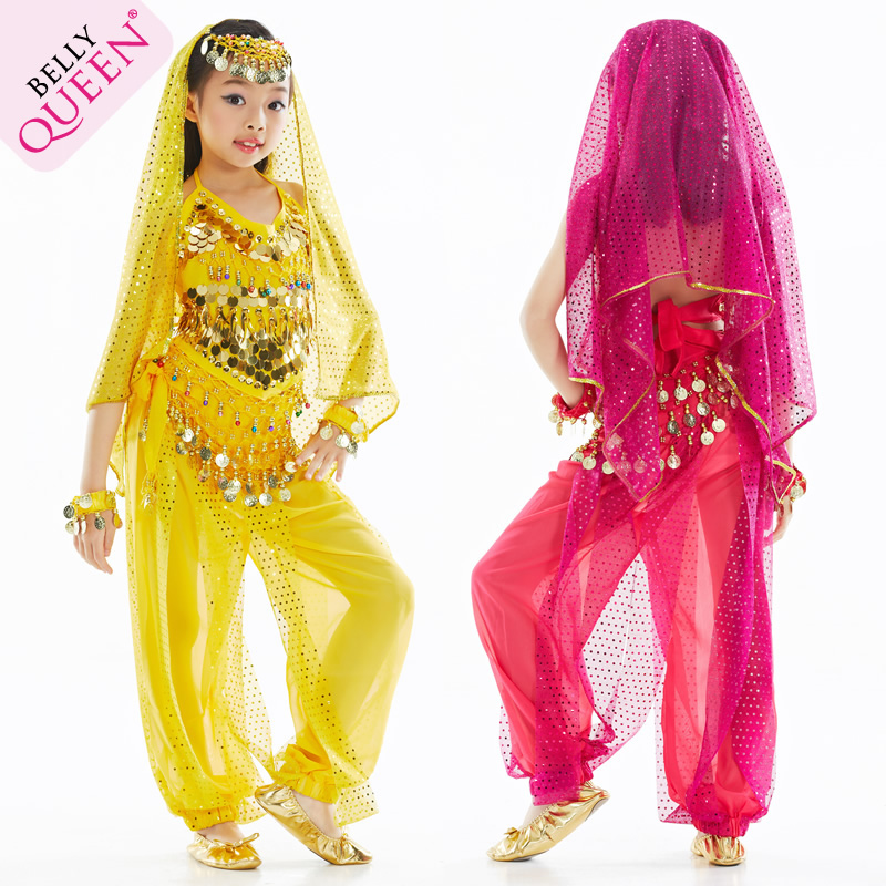 Dancewear Polyester Belly Dance Costumes For Children Dancewear Polyester Belly Dance Costumes For Children